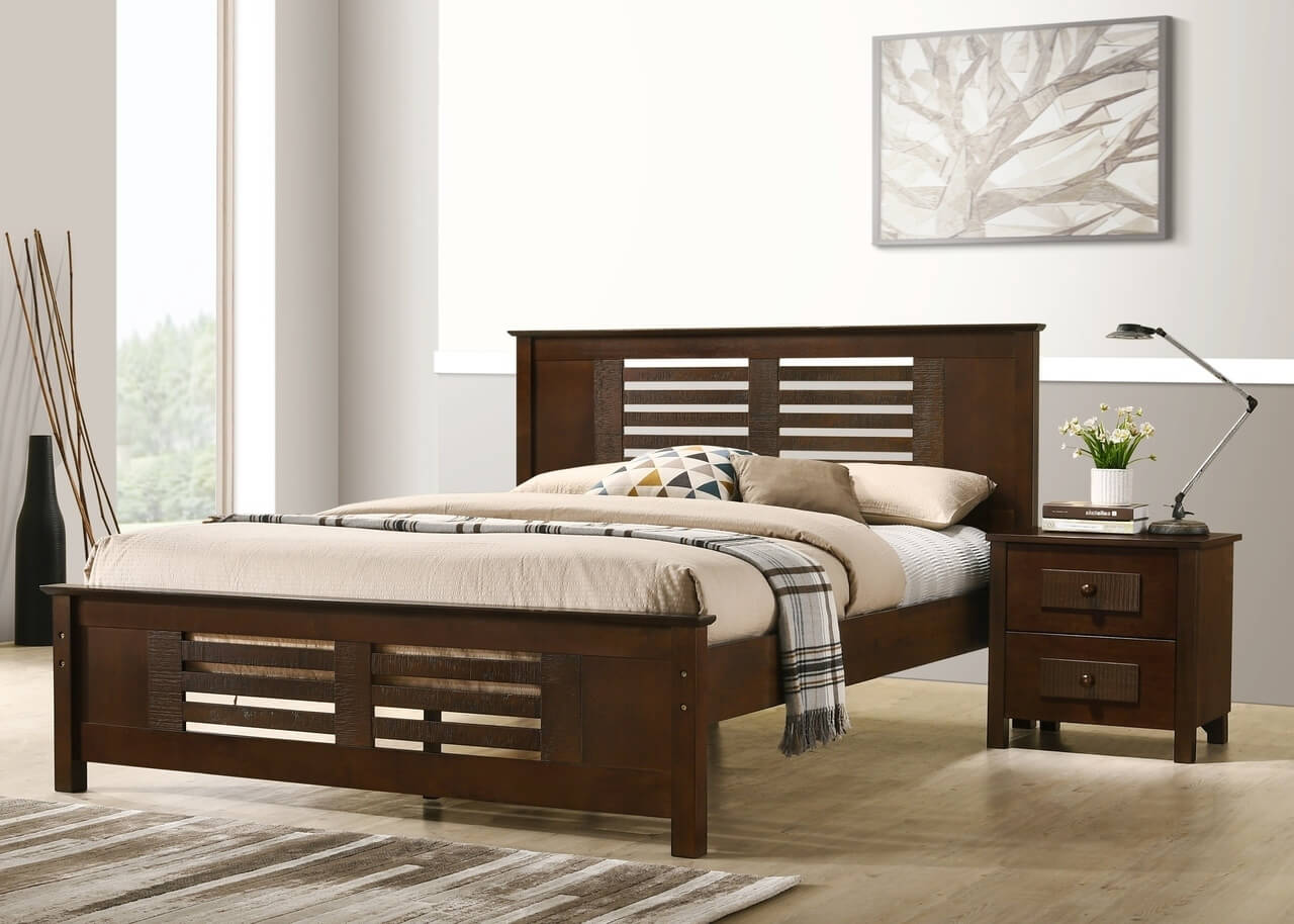 Italian Queen Size 5 By 6 Bed Beds Bedroom Furniture